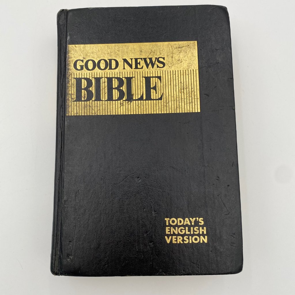 Good News Bible Todays English Version 1976 Hc American Bible Society Vtg Read